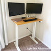 Desky Dual Mini Rubberwood Sit Stand Desk-Desky®