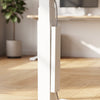 White magnetic cable management solution