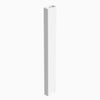 Desky dual magnetic cable management in white