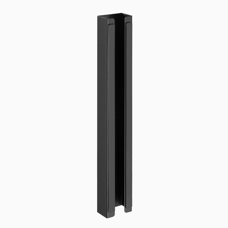 Desky single magnetic cable management in black reverse