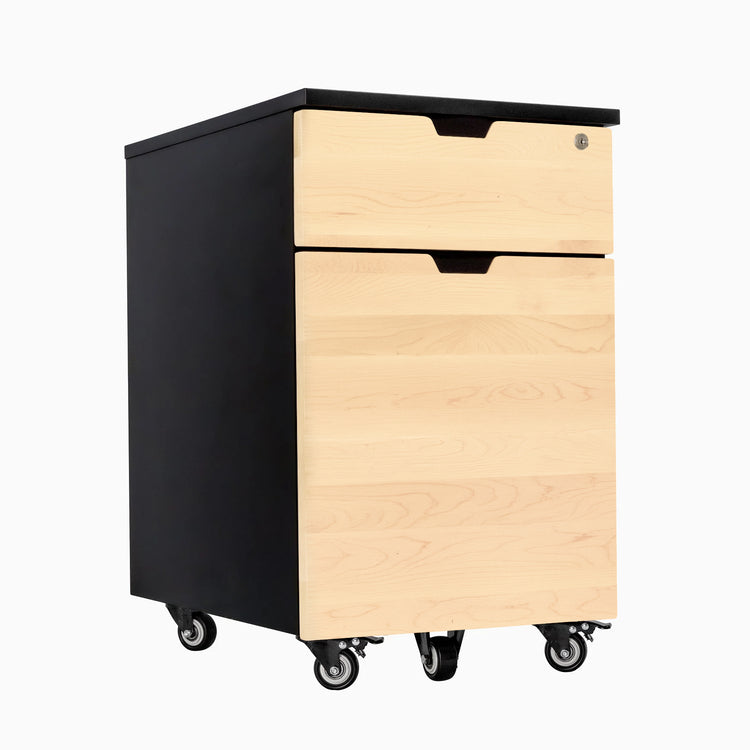 Desky Wooden Minimal Filing Cabinet