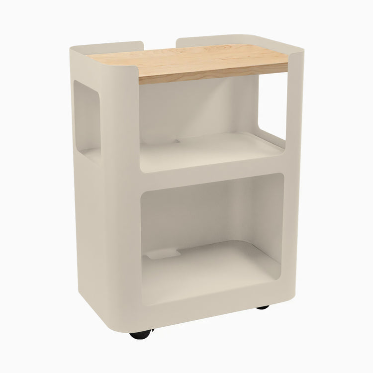 Desky Minimal Open Mobile Pedestal