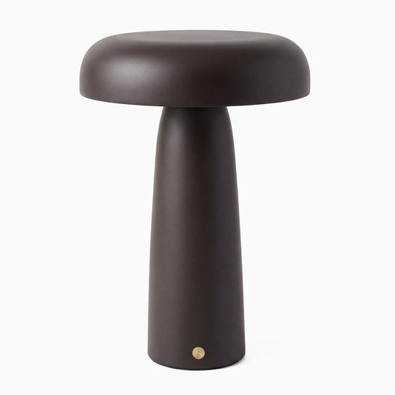 Desky mushroom wooden desk lamp