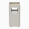 Desky open mobile rolling cabinet