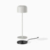 Deky orbit desk lamp in white with charging dock