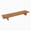 desky wooden monitor stand - prime oak