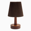 Dark walnut Desk wooden wireless ripple wooden lamp