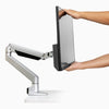 Ergonomic single monitor arm - Desky