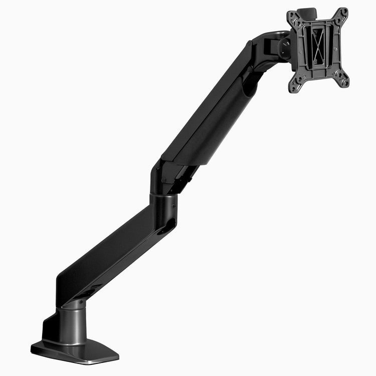 Black Single Desky monitor arm