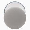 Ergonomic cushioned stool in white