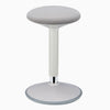 Minimalist white ergonomic stool