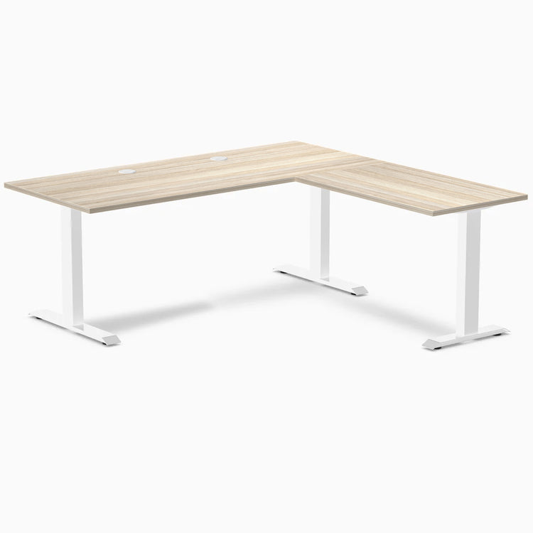 Desky Zero Laminate L-Shape Office Desk