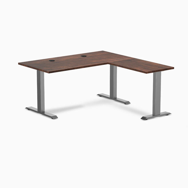 Desky Zero Softwood L-Shape Office Desk