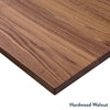 Desky Zero Walnut Hardwood L-Shape Office Desktop