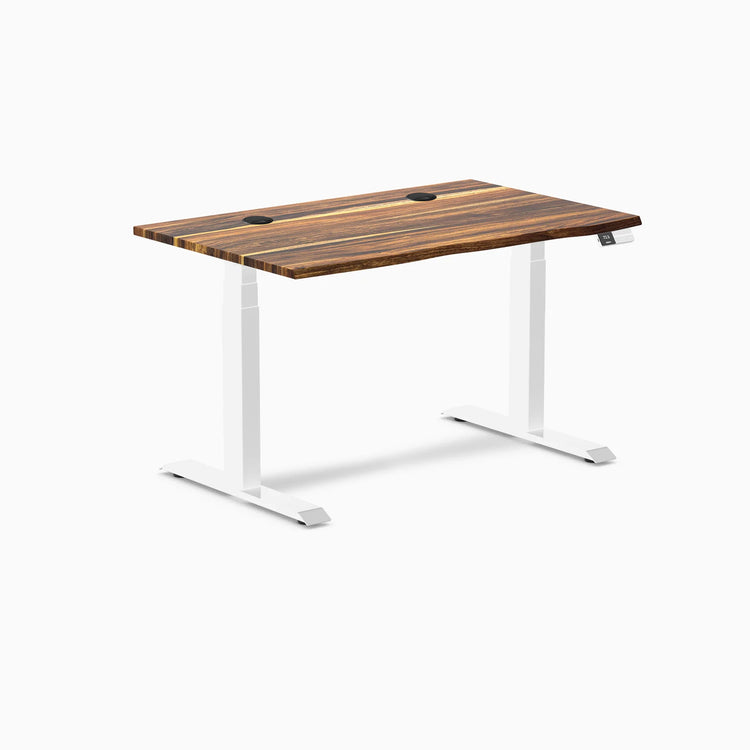 Desky Dual Hardwood Sit Stand Desk