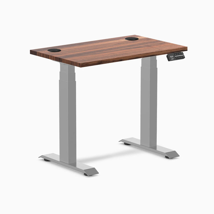 Desky Dual Mini Hardwood Sit Stand Desk