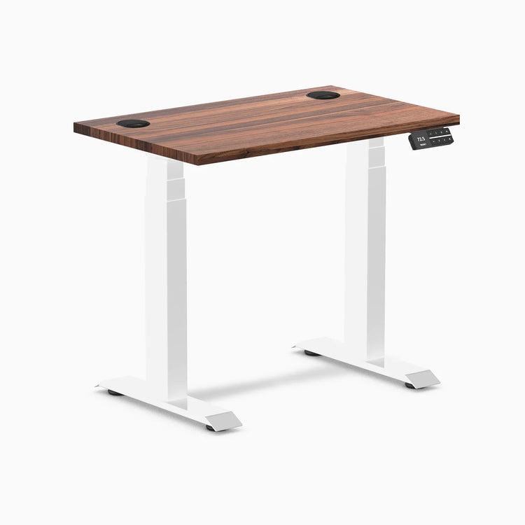 Desky Dual Mini Hardwood Sit Stand Desk