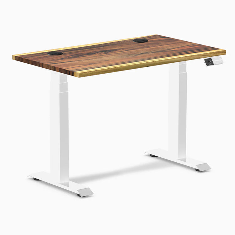 Desky Dual Mini Hardwood Sit Stand Desk