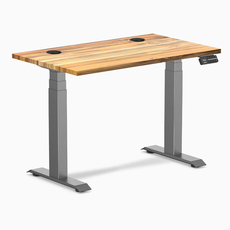 Desky Dual Mini Hardwood Sit Stand Desk