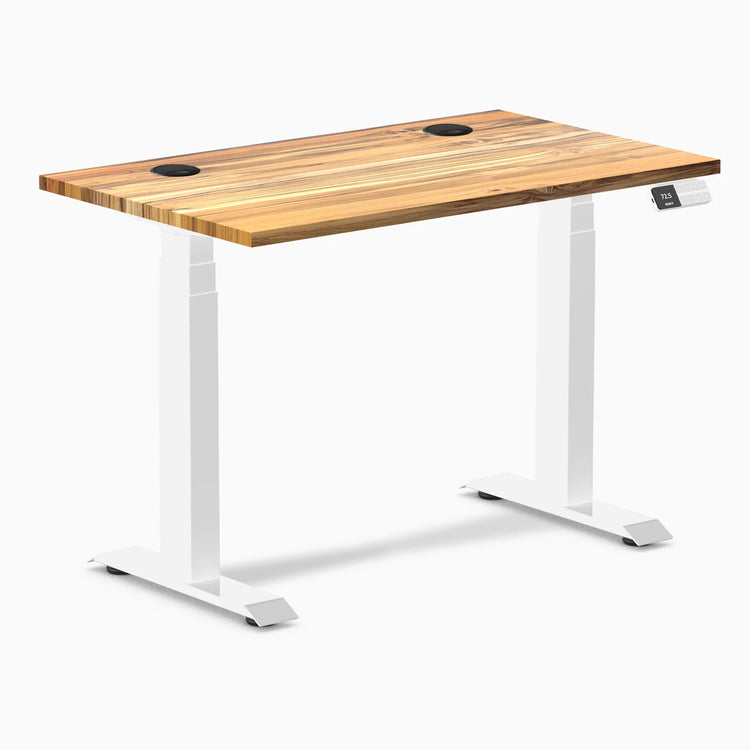 Desky Dual Mini Hardwood Sit Stand Desk