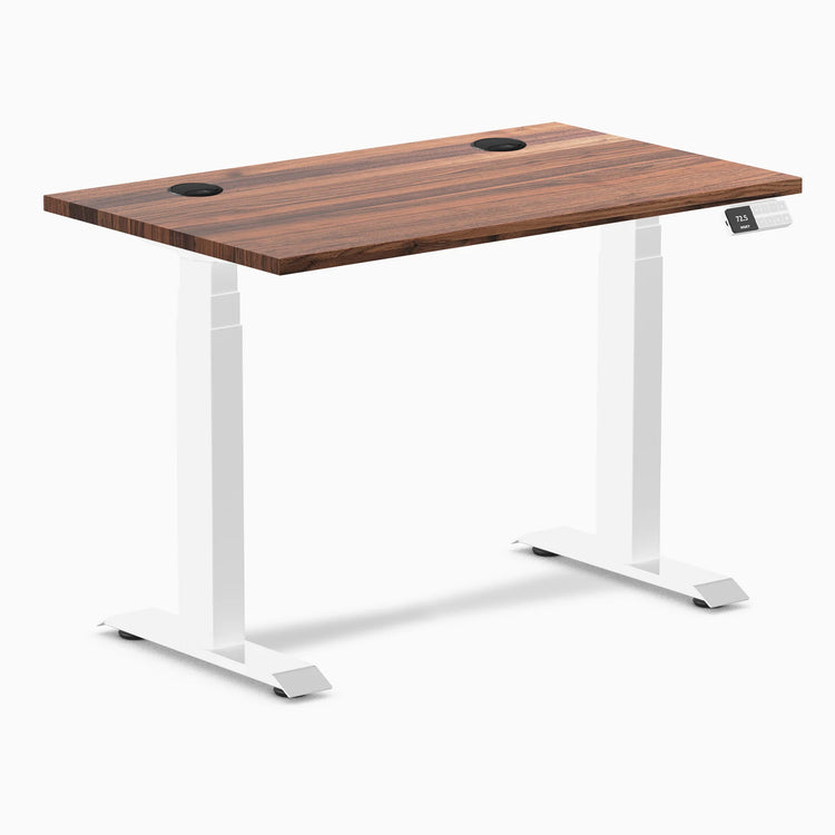 Desky Dual Mini Hardwood Sit Stand Desk
