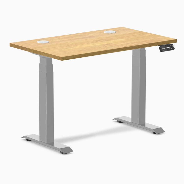 Desky Dual Mini Rubberwood Sit Stand Desk
