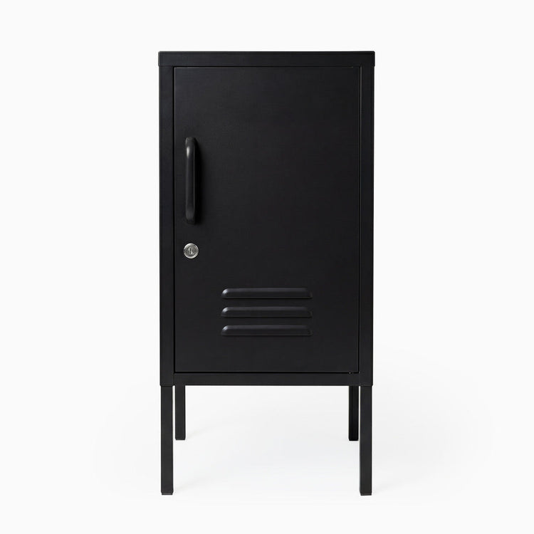 Desky Oslo Metal Locker Cabinet-Accessories-Desky-Black-Right Opening-Desky® Australia