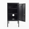 Desky Oslo Metal Locker Cabinet-Accessories-Desky-Black-Right Opening-Desky® Australia