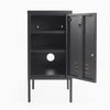 Desky Oslo Metal Locker Cabinet-Accessories-Desky-Black-Right Opening-Desky® Australia