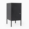 Desky Oslo Metal Locker Cabinet-Accessories-Desky-Dark Grey-Left Opening-Desky® Australia