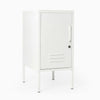 Desky Oslo Metal Locker Cabinet-Accessories-Desky-White-Left Opening-Desky® Australia