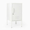 Desky Oslo Metal Locker Cabinet-Accessories-Desky-White-Right Opening-Desky® Australia