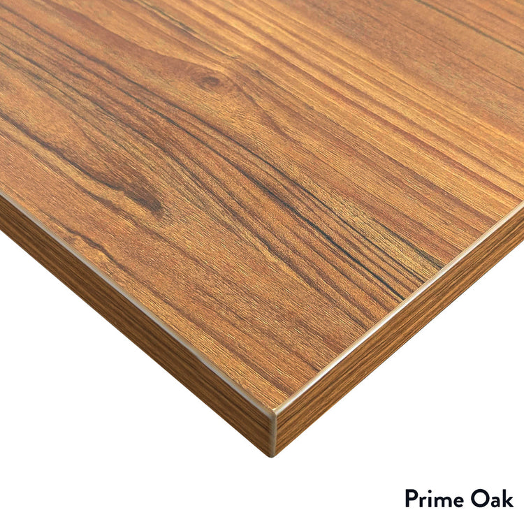 Desky Dual Laminate Sit Stand Desk White-Desky®