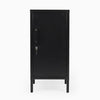 Desky Sidekick metal locker in black