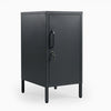 Desky Sidekick Metal Locker Cabinet-Accessories-Desky-Dark Grey-Right Opening-Desky® Australia