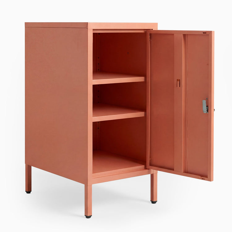 Desky Sidekick Metal Locker Cabinet-Accessories-Desky-Black-Right Opening-Desky® Australia