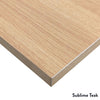 Desky Dual Laminate Sit Stand Desk White-Desky®