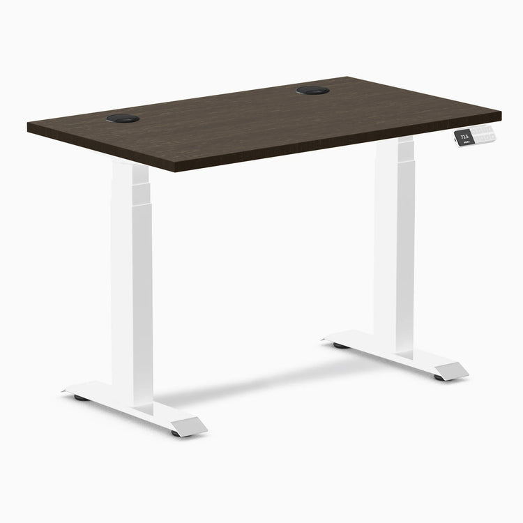 Desky Dual Mini Bamboo Sit Stand Desk
