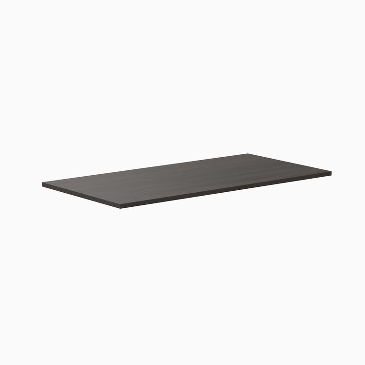 Desky Laminate Desk Tops - burnished wood 1500mm straight
