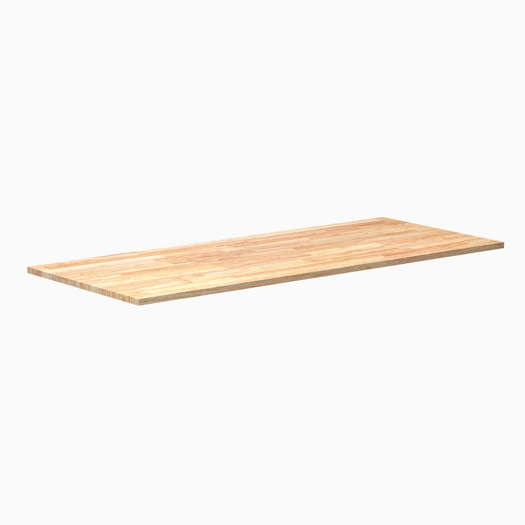 Rubberwood natural timber desktop - Desky