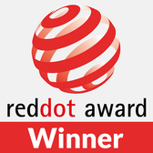 Red Dot Award winner 2026 label