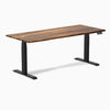 Dual pheasantwood standing desk from Desky