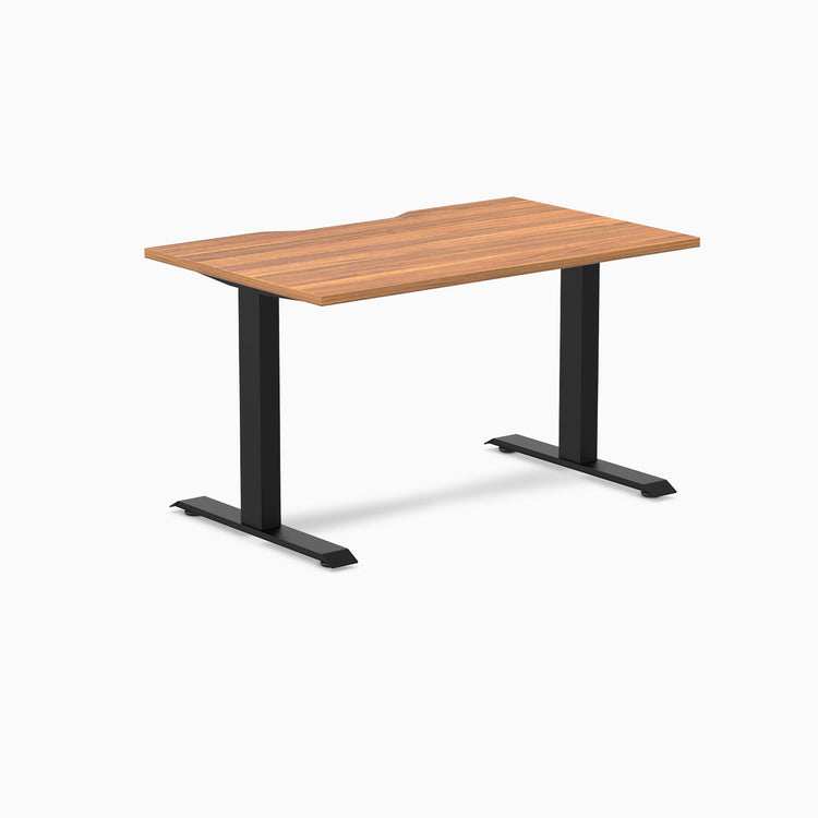 Desky Zero Scalloped Laminate Office Desk