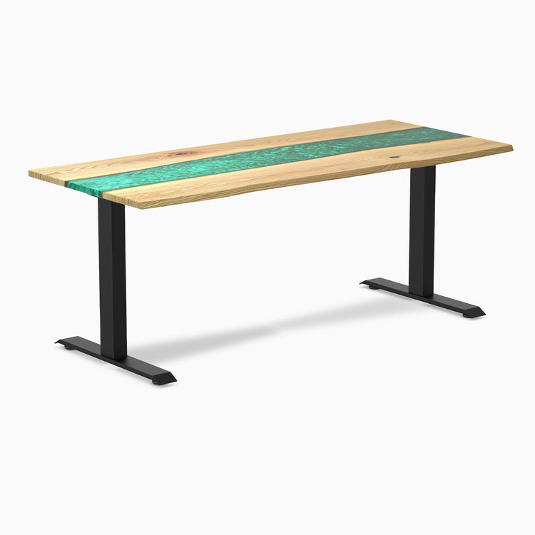 Desky Resin Hardwood Office Desk