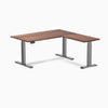 Desky Hardwood L-Shape Sit Stand Desk-Desky®