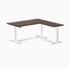 Desky Rubberwood L-Shape Sit Stand Desk-Desky®