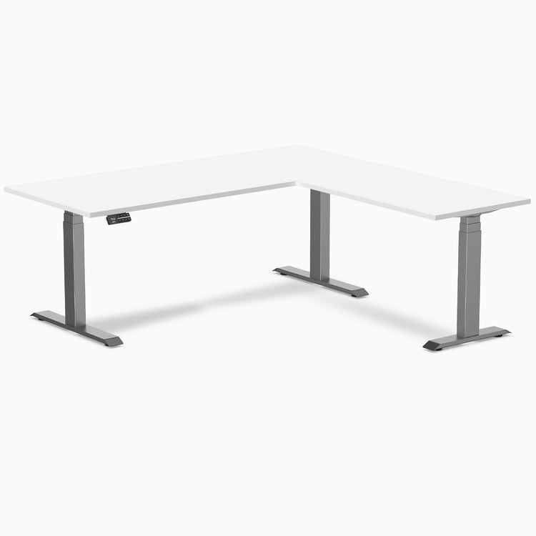 Desky L-Shape Laminate Sit Stand Desk-Desky®