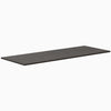 Desky Laminate Desk Tops - burnished wood 2000mm straight