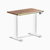 Desky dual mini hardwood saman 800mm in white