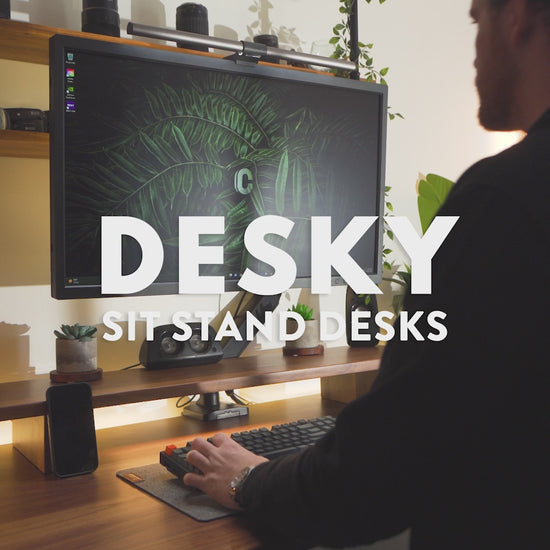 standing desk with drawer 